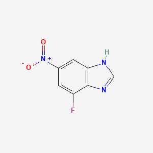 4-fluoro-6-nitro-1H-1,3-benzodiazole