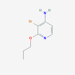 3-Bromo-2-propoxypyridin-4-amine