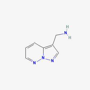 Pyrazolo[1,5-b]pyridazin-3-ylmethanamine