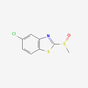 5-Chloro-2-(methylsulfinyl)benzo[d]thiazole