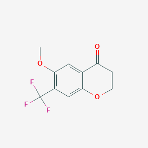 6-Methoxy-7-(trifluoromethyl)chroman-4-one