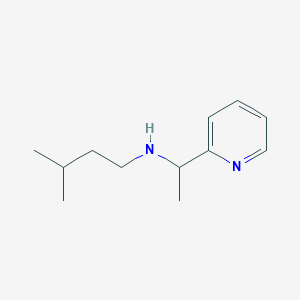 3-Methyl-N-(1-(pyridin-2-yl)ethyl)butan-1-amine