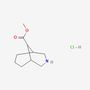 Methyl 3-azabicyclo[3.3.1]nonane-9-carboxylate HCl