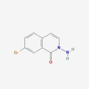 2-Amino-7-bromo-1,2-dihydroisoquinolin-1-one