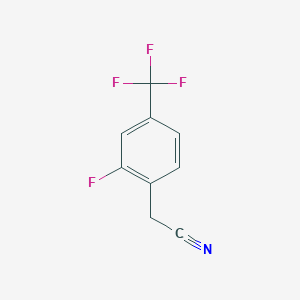 2-Fluoro-4-(trifluoromethyl)phenylacetonitrile