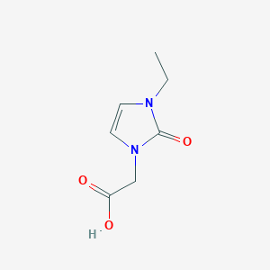 2-(3-ethyl-2-oxo-2,3-dihydro-1H-imidazol-1-yl)acetic acid