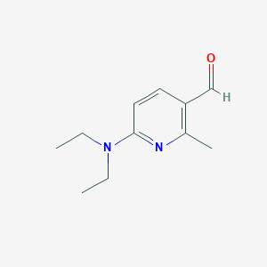 6-(Diethylamino)-2-methylnicotinaldehyde