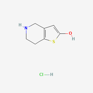 4,5,6,7-Tetrahydrothieno[3,2-c]pyridin-2-ol hydrochloride