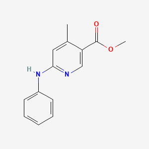 Methyl 4-methyl-6-(phenylamino)nicotinate