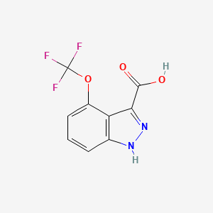 4-(Triflouromethoxy)-3-indazole carboxylic acid