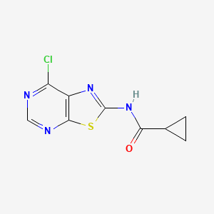 N-(7-Chlorothiazolo[5,4-d]pyrimidin-2-yl)cyclopropanecarboxamide