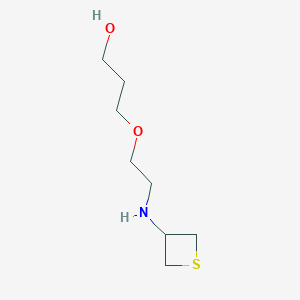 3-(2-(Thietan-3-ylamino)ethoxy)propan-1-ol