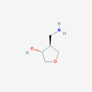 Trans-4-(aminomethyl)oxolan-3-ol