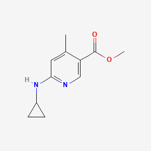 Methyl 6-(cyclopropylamino)-4-methylnicotinate