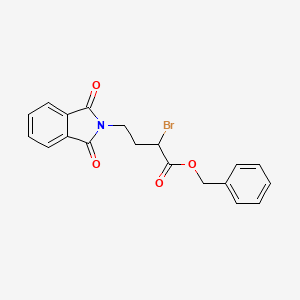 Benzyl 2-bromo-4-(1,3-dioxoisoindolin-2-yl)butanoate