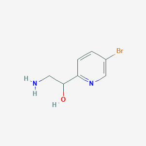 2-Amino-1-(5-bromopyridin-2-yl)ethanol