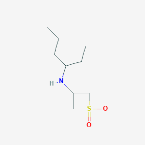 3-(Hexan-3-ylamino)thietane1,1-dioxide