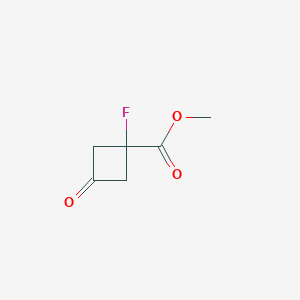 Methyl 1-fluoro-3-oxocyclobutane-1-carboxylate