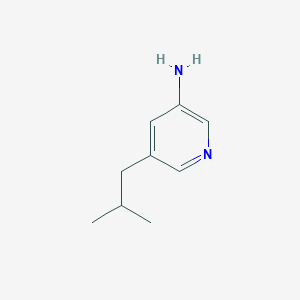 5-Isobutylpyridin-3-amine