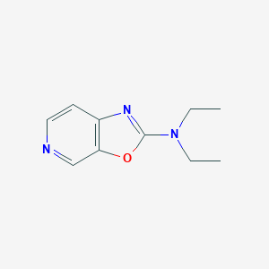 molecular formula C10H13N3O B13024465 N,N-Diethyloxazolo[5,4-c]pyridin-2-amine 