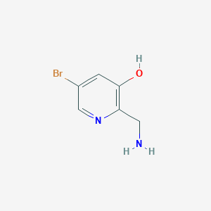 2-(Aminomethyl)-5-bromopyridin-3-ol