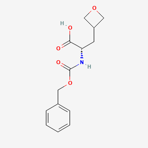 (2S)-2-{[(benzyloxy)carbonyl]amino}-3-(oxetan-3-yl)propanoicacid