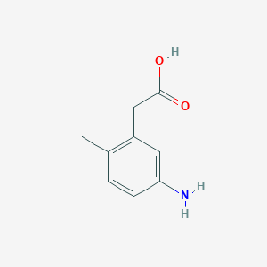 2-(5-Amino-2-methylphenyl)acetic acid