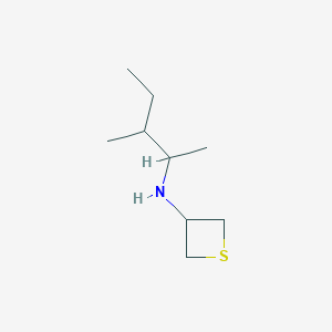 N-(3-Methylpentan-2-yl)thietan-3-amine