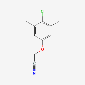 molecular formula C10H10ClNO B1302473 2-(4-Chloro-3,5-dimethylphenoxy)acetonitrile CAS No. 99058-21-6