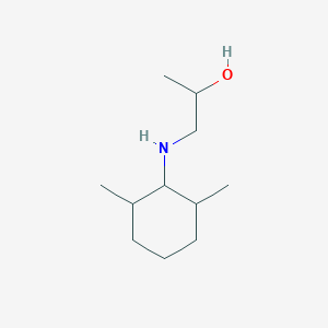 molecular formula C11H23NO B13024733 1-((2,6-Dimethylcyclohexyl)amino)propan-2-ol 