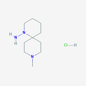 9-Methyl-1,9-diazaspiro[5.5]undecane amine hydrochloride