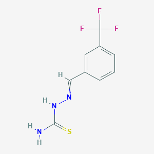 [[3-(Trifluoromethyl)phenyl]methylideneamino]thiourea