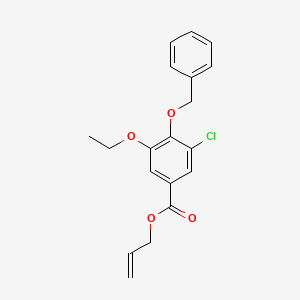 Allyl 4-(benzyloxy)-3-chloro-5-ethoxybenzoate