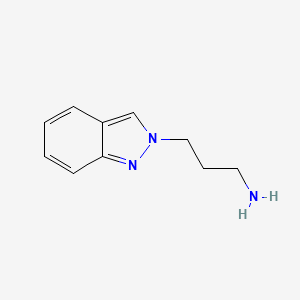 3-(2H-Indazol-2-yl)propan-1-amine