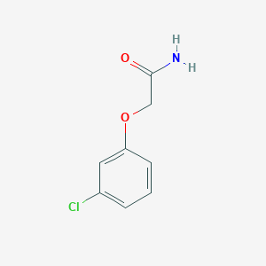 molecular formula C8H8ClNO2 B1302491 2-(3-氯苯氧基)乙酰胺 CAS No. 35368-69-5