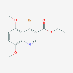 Ethyl 4-bromo-5,8-dimethoxyquinoline-3-carboxylate