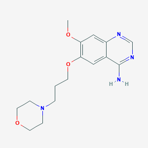 7-Methoxy-6-[3-(4-morpholinyl)propoxy]-4-quinazolinamine