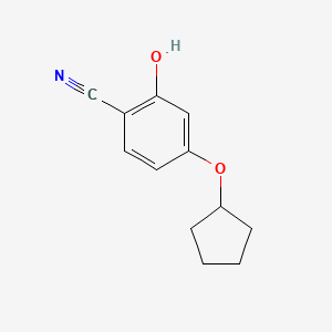 4-(Cyclopentyloxy)-2-hydroxybenzonitrile