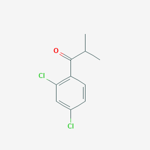 1-(2,4-Dichlorophenyl)-2-methylpropan-1-one