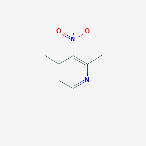 molecular formula C8H10N2O2 B1302504 2,4,6-Trimethyl-3-nitropyridine CAS No. 21203-55-4