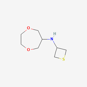 N-(Thietan-3-yl)-1,4-dioxepan-6-amine