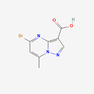 5-Bromo-7-methylpyrazolo[1,5-a]pyrimidine-3-carboxylicacid