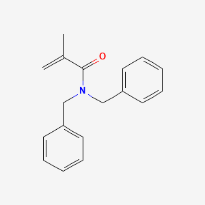 molecular formula C18H19NO B13025107 n,n-Dibenzylmethacrylamide 