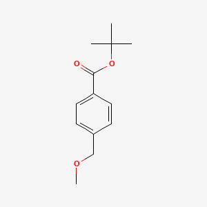 molecular formula C13H18O3 B13025109 tert-Butyl 4-(methoxymethyl)benzoate 