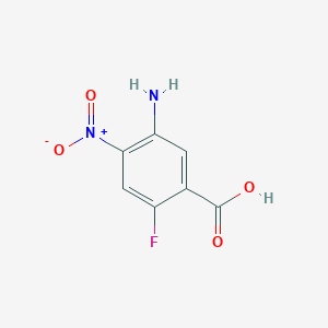 5-Amino-2-fluoro-4-nitro-benzoicacid