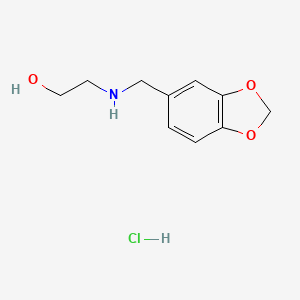 2-[(Benzo[1,3]dioxol-5-ylmethyl)-amino]-ethanol hydrochloride