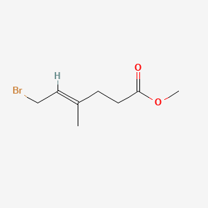 6-Bromo-4-methyl-4-hexenoic acid methyl ester