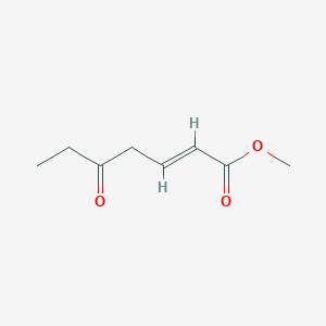 (E)-Methyl 5-oxohept-2-enoate