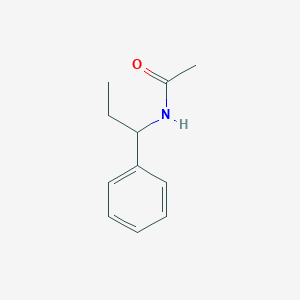 N-(1-phenylpropyl)acetamide