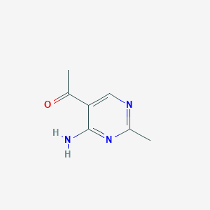 1-(4-Amino-2-methylpyrimidin-5-yl)ethanone